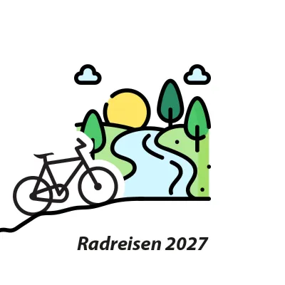 Radreisen 2027: Organisierter Aktivurlaub zwischen Natur, Kultur und Genuss Bild: Radreisen 2027: Organisierter Aktivurlaub zwischen Natur, Kultur und Genuss