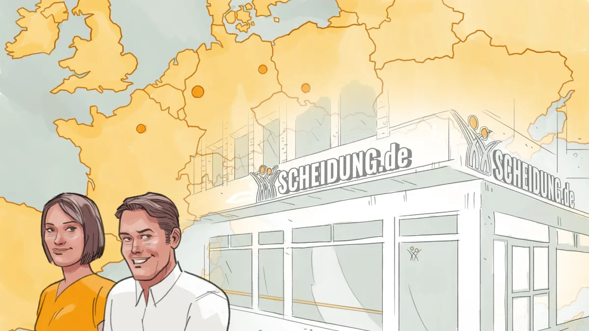 iurFRIEND präsentiert Scheidung.de im TV