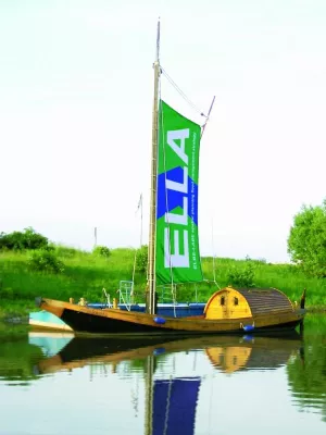 Bild: Innenminister Dr. Albrecht Buttolo eröffnet Wanderausstellung zum Hochwasserschutz an der Elbe