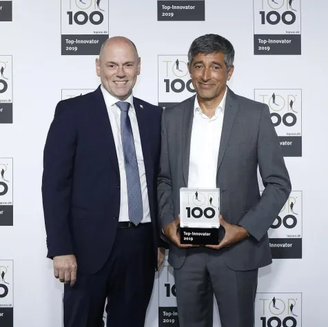 Bild: RK Rose+Krieger zum 8. Mal in Folge unter den TOP 100 Innovationsführern