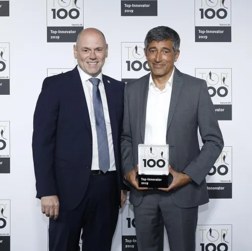 Bild: RK Rose+Krieger zum 8. Mal in Folge unter den TOP 100 Innovationsführern