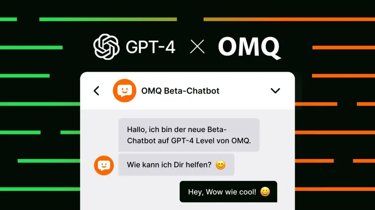 Bild: OMQ veröffentlicht ersten deutschen Chatbot, der auf ChatGPT/GPT-4 basiert