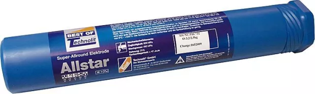 Technolit® Schweißzusatzwerkstoffe – ALLSTAR-Elektrode mit überragenden Schweißeigenschaften Bild: Technolit® Schweißzusatzwerkstoffe – ALLSTAR-Elektrode mit überragenden Schweißeigenschaften