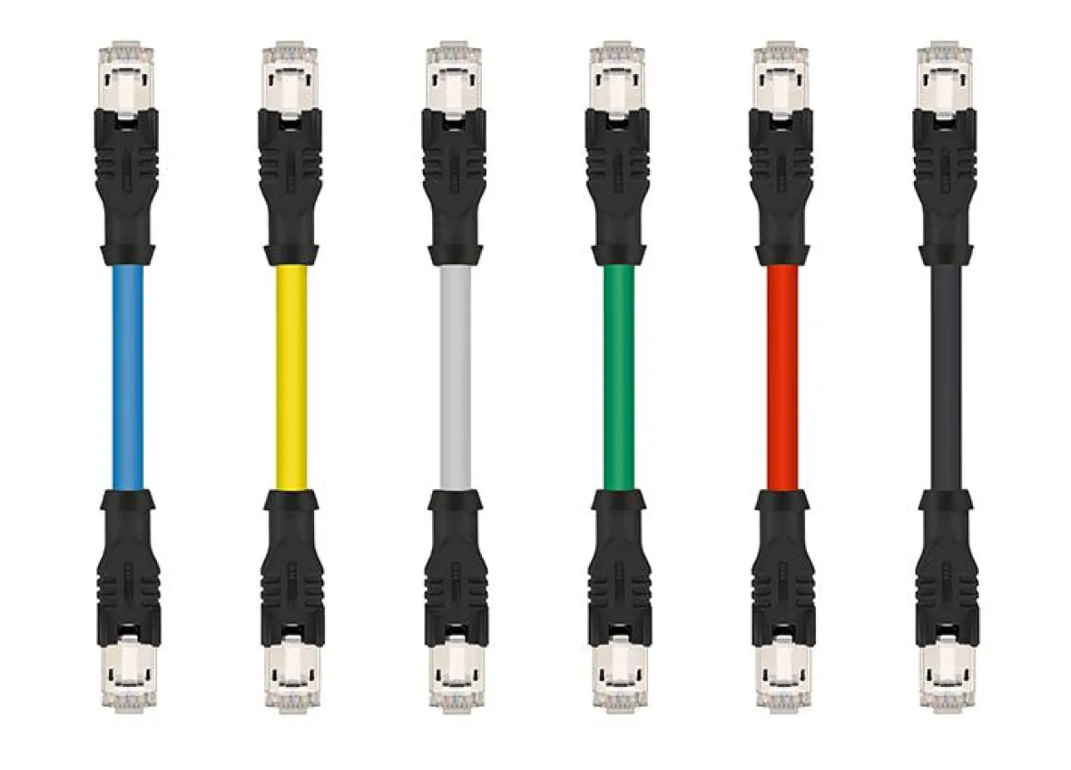 RJ45-Patchcords von ESCHA für den industriellen Einsatz und die strukturierte Gebäudeverkabelung
