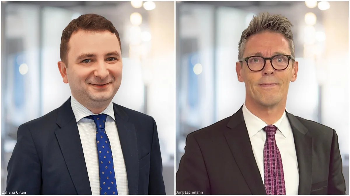 IDV-Geschäftsführer Zaharia Clitan, Marketing- und Vertriebsleiter Jörg Lachmann (re.) (© IDV GmbH)