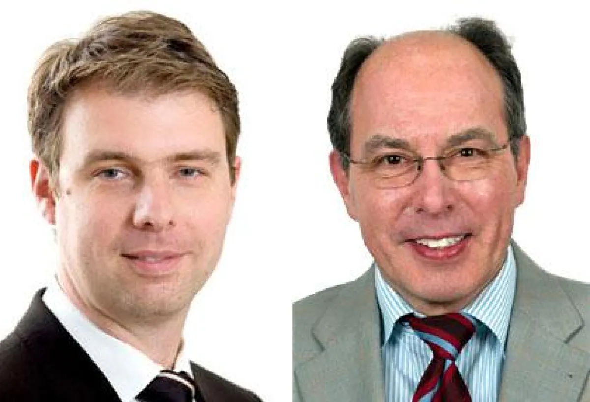 Martin Gehrke (r.) und Dr. Martin Dreyer begrüßten den VBG-Beschluss zu den Sportbeiträgen.