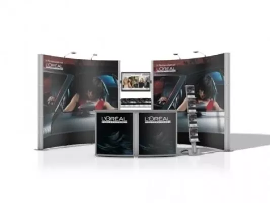 Bild: Mobile Messestände für die IAW Köln