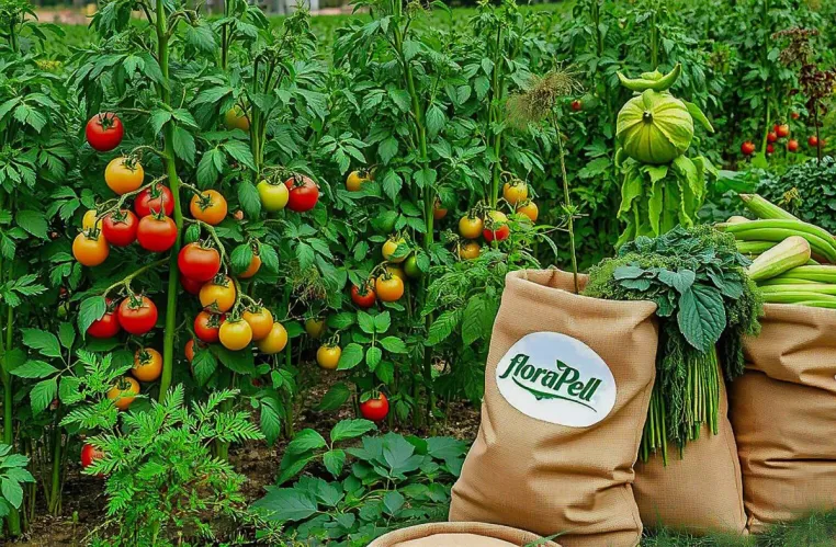 Bild: floraPell Schafwollpellets - Zertifizierter Bio-Dünger für nachhaltige Landwirtschaft