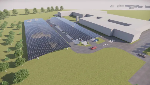Bild: H&K Müller investiert nachhaltig in den Standort Engelskirchen: Ausbau der PV-Kapazitäten auf 1,6 MWp