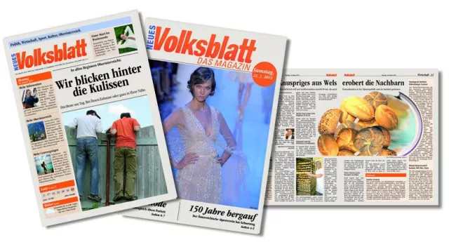 Relaunch und Imagekampagne für „Neues Volksblatt“ durch Die Jungen Wilden Bild: Relaunch und Imagekampagne für „Neues Volksblatt“ durch Die Jungen Wilden