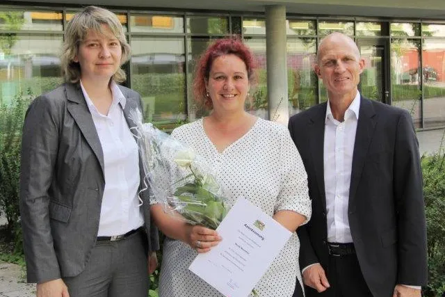 Bild: Nürnberger Geis-Auszubildende erhält Bayerischen Staatspreis