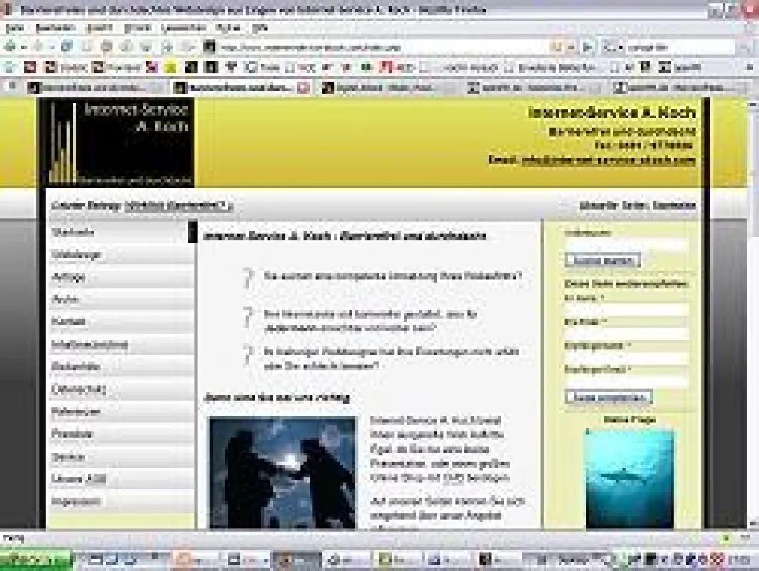 Barrierefreies Webdesign von Internet-Service A. Koch