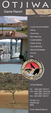 Bild: Otjiwa - Namibias älteste Safari und Jagdlodge