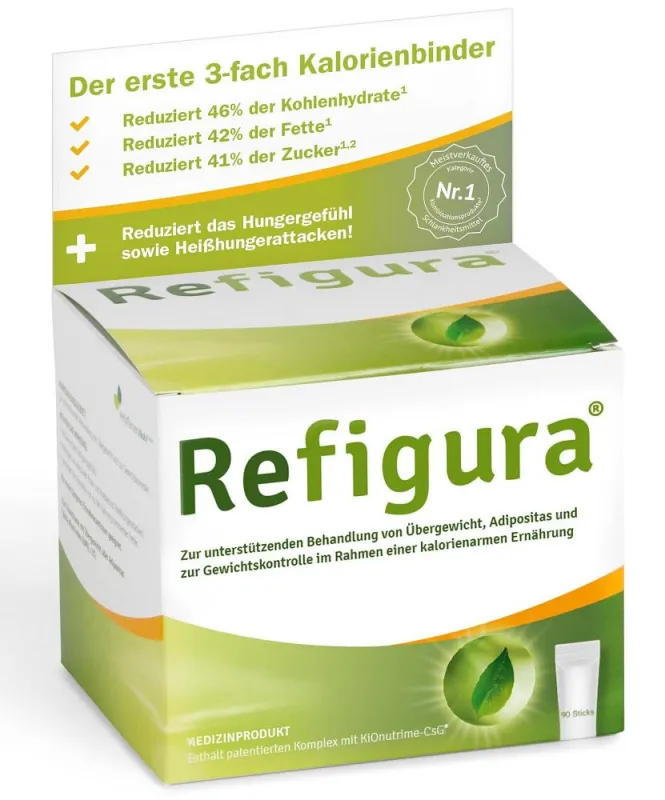 Refigura: der erste 3-fach Kalorienbinder