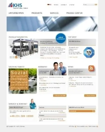 Bild: FORCE entwickelt neue, mobil erreichbare Website für KHS