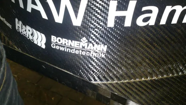 Bild: Bornemann Gewindetechnik ist Sponsor für HAWKS Racing