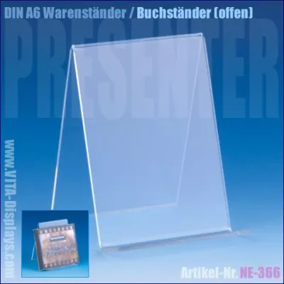 Bild: Buchständer für eine werbewirksame Warenpräsentation einsetzen