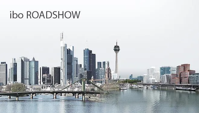 Bild: Frankfurt/Offenbach und Düsseldorf sind die ersten Ziele der ibo Roadshow 2016