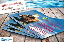 Die Gewinner des Das Telefonbuch Familien-Gewinnspiels 2018 sind ausgelost. Bild: Die Gewinner des Das Telefonbuch Familien-Gewinnspiels 2018 sind ausgelost.
