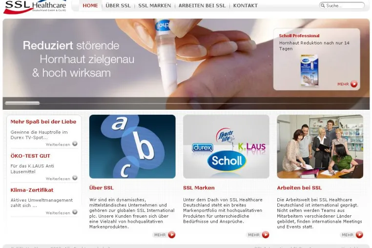 Bild: cwerk entwickelt Online Plattform für SSL Healthcare Deutschland GmbH & Co. KG