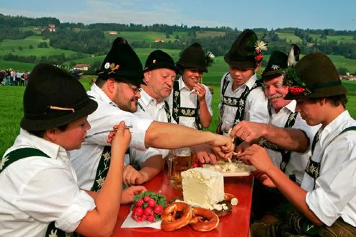 Bild: Der schärfste Bayer wird geadelt: EU schützt Weißlacker-Käse aus dem Allgäu