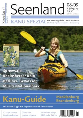 Bild: Kanu Guide für Mecklenburg und Brandenburg erschienen - Seenland Kanu Spezial