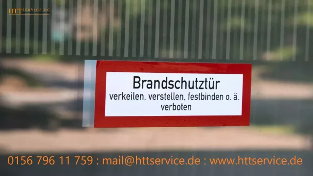 Bild: HTT Service UG – Ihr regionaler Partner für Brandschutz mit Handschlagqualität