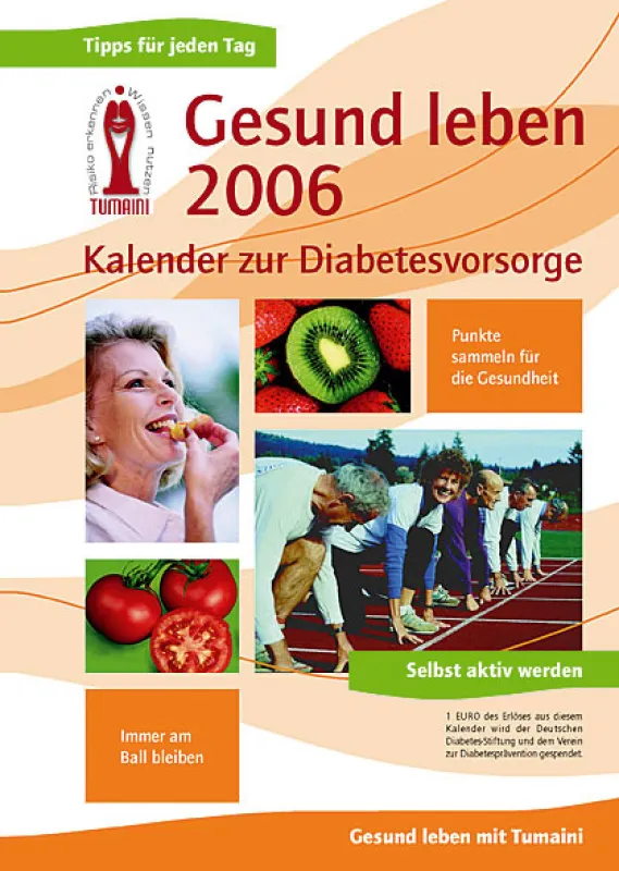 TUMAINI-Kalender zur Diabetesvorsorge