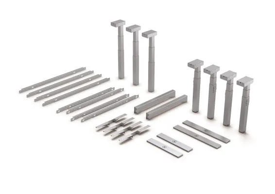 Suspa bei der Interzum 2019: Flexibles Baukastensystem für Sitz-Steh-Arbeitsplätze Bild: Suspa bei der Interzum 2019: Flexibles Baukastensystem für Sitz-Steh-Arbeitsplätze