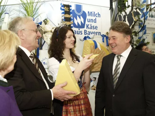 Bild: Bayerischer Käse auf der Internationalen Grünen Woche in Berlin
