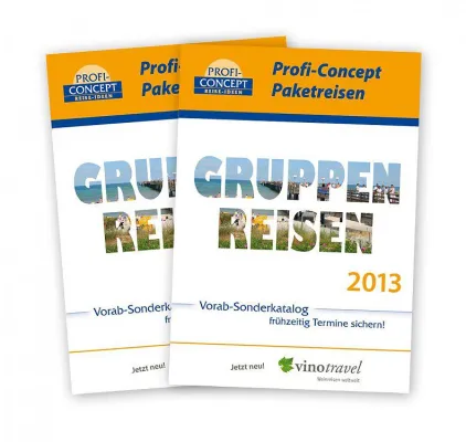 Bild: Gruppenreisen 2013: Vorab-Sonderkatalog von Profi-Concept erschienen