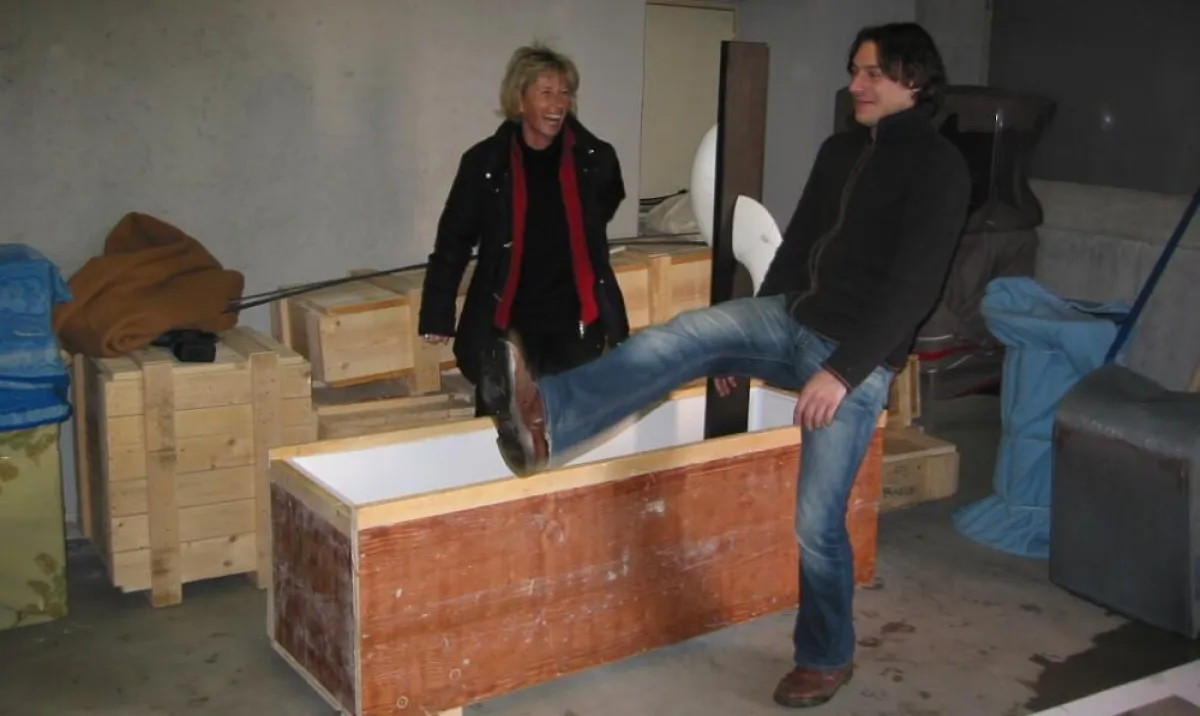 Mit Humor bei der Arbeit, Gastgeberin Monika Martin & Fabio Bernasconi