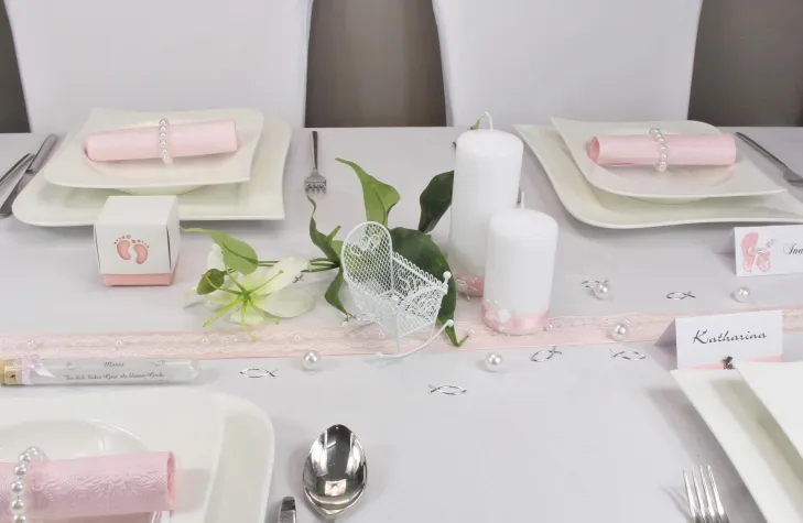 Giveaways, Streudeko, Tischgirlanden zur Taufe, als Taufdeko, zur Babyshower, Ihren Kindergeburtstag Bild: Giveaways, Streudeko, Tischgirlanden zur Taufe, als Taufdeko, zur Babyshower, Ihren Kindergeburtstag