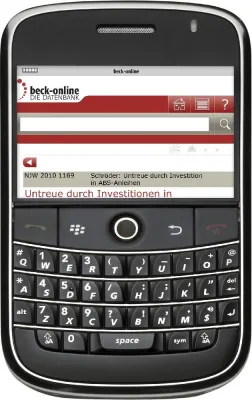 Bild: beck-online für Smartphones