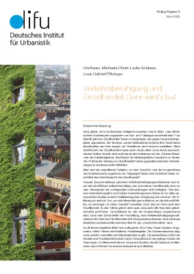 Bild: Einzelhandel profitiert von Maßnahmen der Verkehrsberuhigung