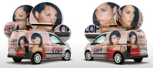 Bild: Spitzenprodukt für die Fahrzeugbeschriftung