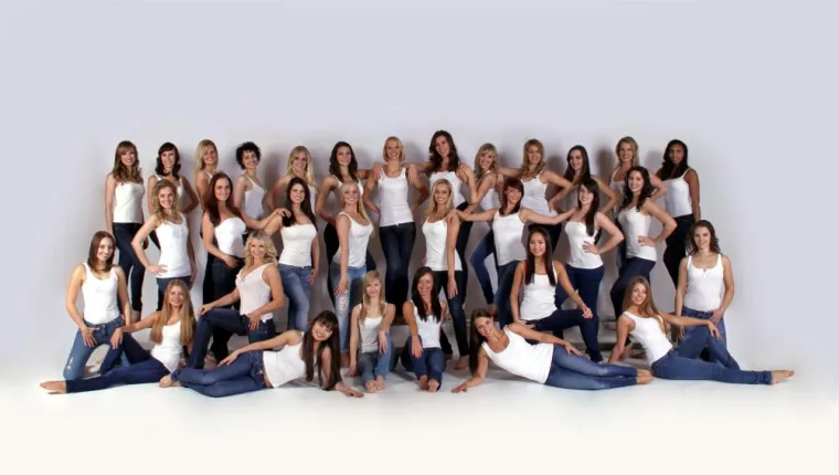 Bild: Spektakuläres Fotoshooting beim Danceteam der Füchse Berlin