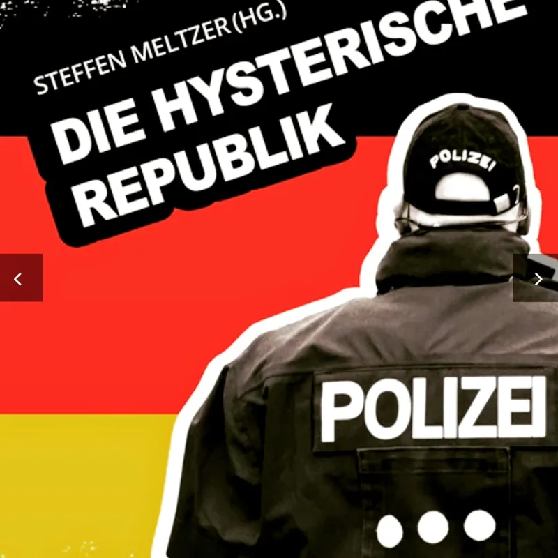 Buchneuerscheinung Die hysterische Republik, ISBN: 978-3981955965