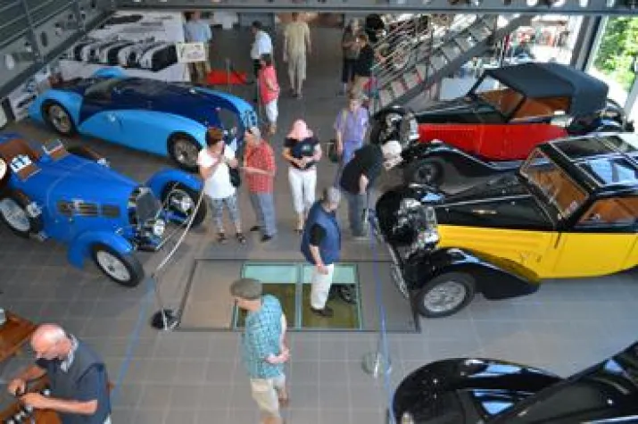 Bild: Sonderausstellung 'The Last French Bugattis"