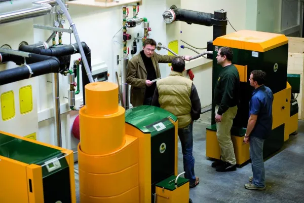 Neues Zentrum für Aus- und Weiterbildung bei KWB Biomasseheizungen Bild: Neues Zentrum für Aus- und Weiterbildung bei KWB Biomasseheizungen