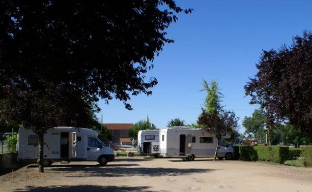 Campingstellplatz für Wohnmobile in Frankreich