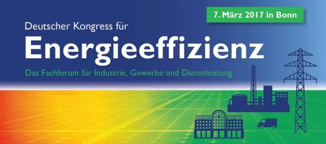 Bild: Deutscher Kongress für Energieeffizienz bringt Energieexperten und Energiebeauftragte aus Unternehmen zusammen