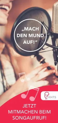 Kopf-Hals-Tumorstiftung startet Song-Wettbewerb Bild: Kopf-Hals-Tumorstiftung startet Song-Wettbewerb