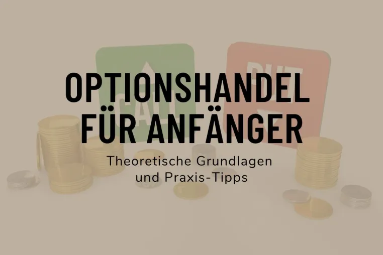 Optionen handeln für Anfänger 2021 Bild: Optionen handeln für Anfänger 2021