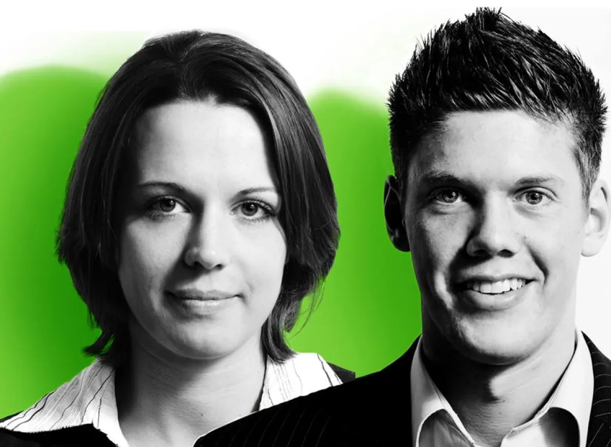 Swantje Schmidt und Marius Hofschneider