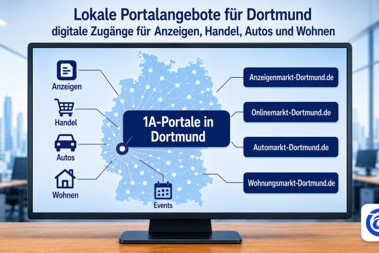 Bild: Dortmund erhält mit 1A-Portale.de zentrale Einstiege für lokale Angebote und Handel