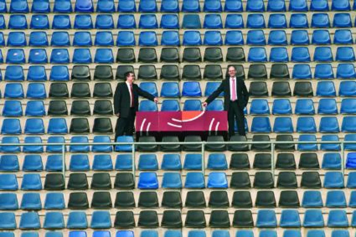 Die MEiM Macher: Für die Geschäftsführer Frank van Koten und Klaus-Oliver Welsow ist die dritte MEiM in Bielefeld eine „sportliche“ Herausforderung.