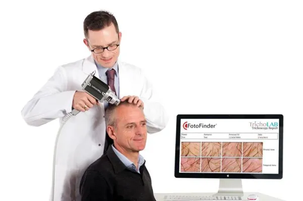 Bild: Neue Technologie für die Haardiagnostik mit externer Diagnoseunterstützung