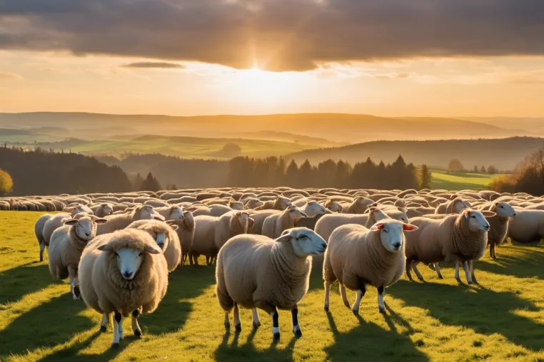 "Yogaschafe zum Weltyogatag: Einmalige Erfahrung mit Yoga und Schafen inmitten des Sauerlands" Bild: "Yogaschafe zum Weltyogatag: Einmalige Erfahrung mit Yoga und Schafen inmitten des Sauerlands"