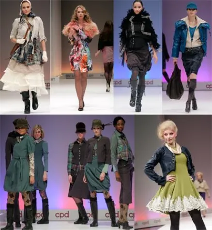 Bild: Damenmode Winter 2009/10, ein Besuch auf der cpd Düsseldorf